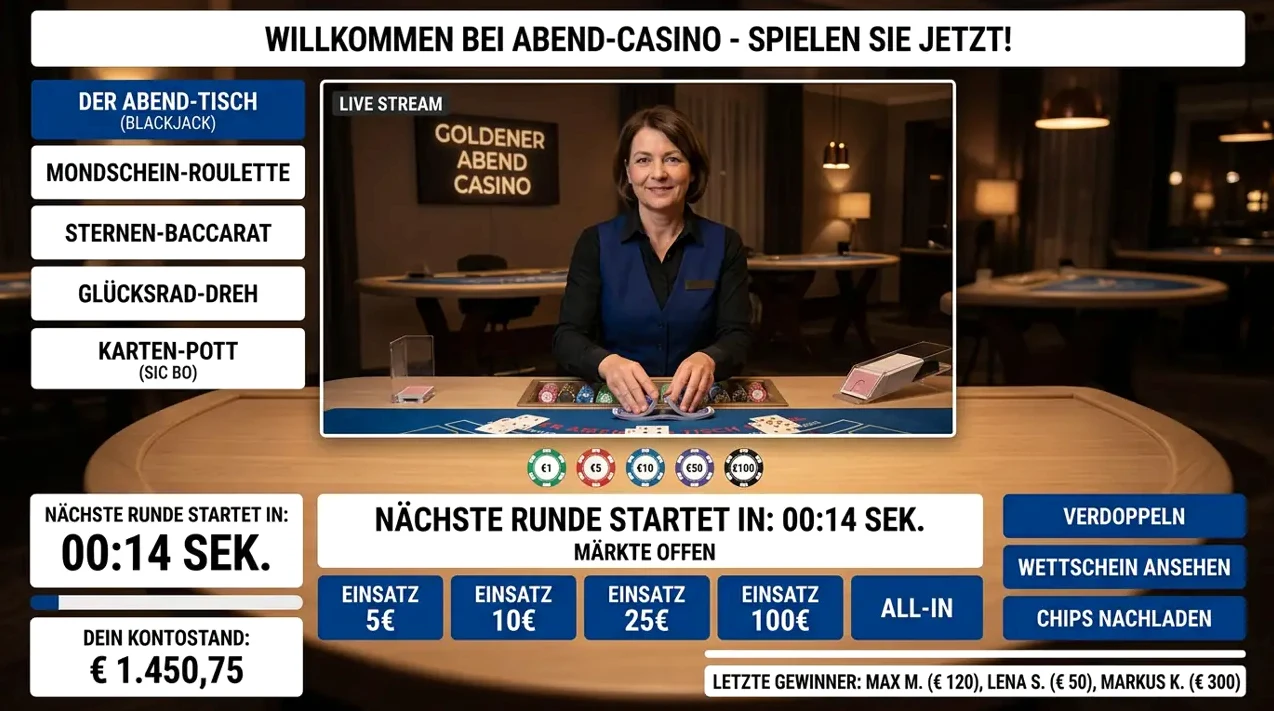 Live Casino · Hugo